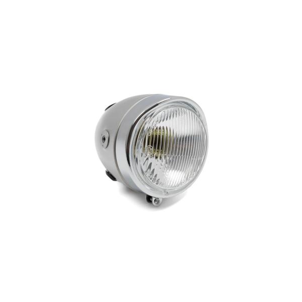 Eierlampe 102mm Grau / Chrom